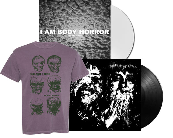 Fed Ash + HIRS - I Am Body Horror LP *PREORDER*